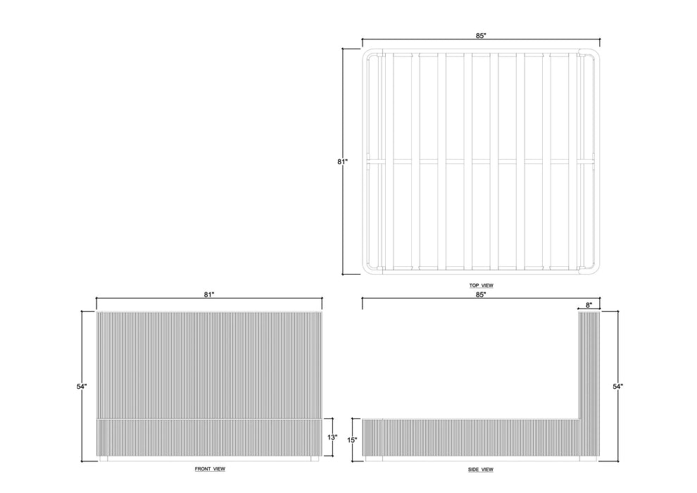 Bramble - Kraton Rounded King Bed - BR-28392 - GreatFurnitureDeal