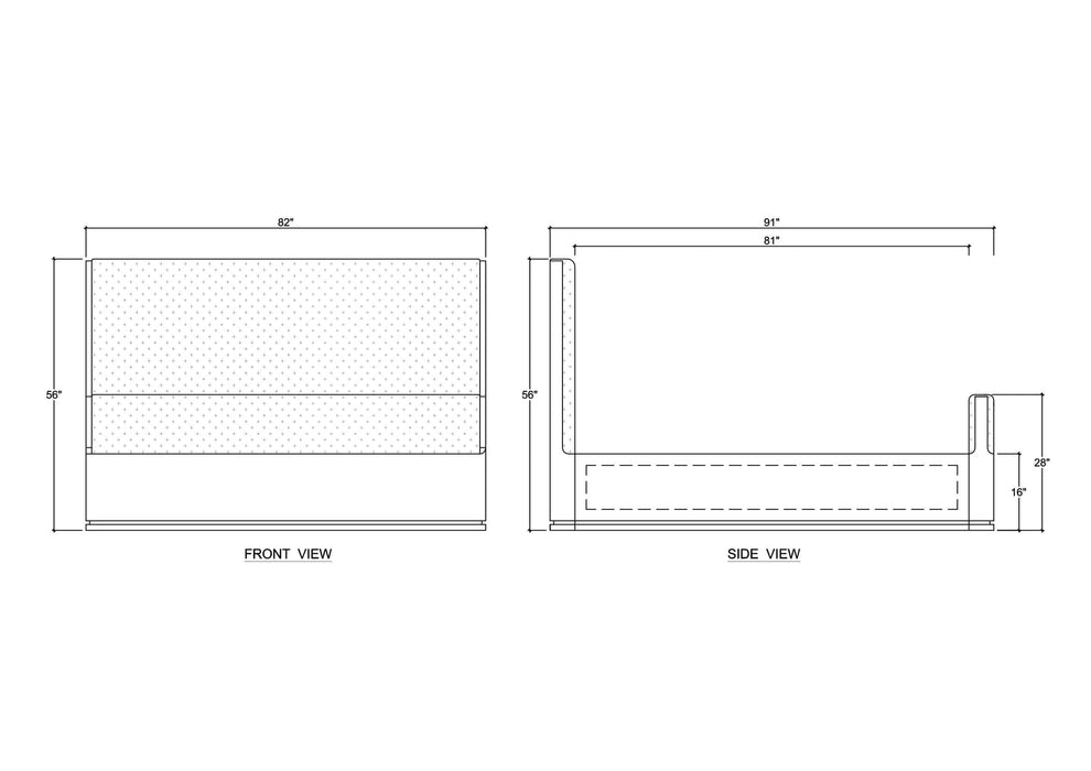Bramble - Benjamin Upholstered King Bed - BR-28393 - GreatFurnitureDeal