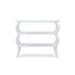 Bramble - Savanah 3 Tiered Console Table in True White - 28398TRW----- - GreatFurnitureDeal