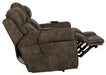 Catnapper - Tranquility Power Headrest Power Lay Flat Loveseat w/CR3 Heat/Massage/Lumbar in Pewter - 63019 - GreatFurnitureDeal