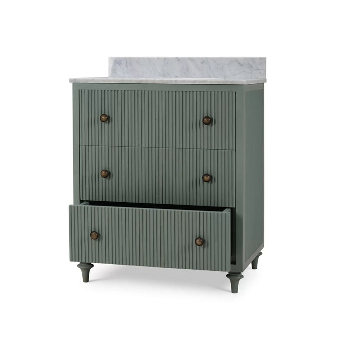 Bramble - Kraton Single Vanity w/ Sink & Marble Top - BR-28410 - GreatFurnitureDeal