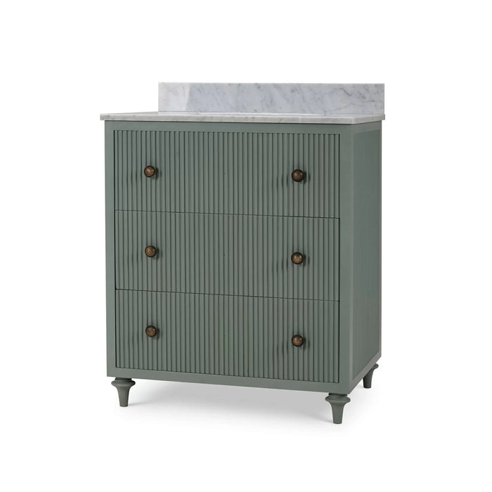 Bramble - Kraton Single Vanity w/ Sink & Marble Top - BR-28410 - GreatFurnitureDeal