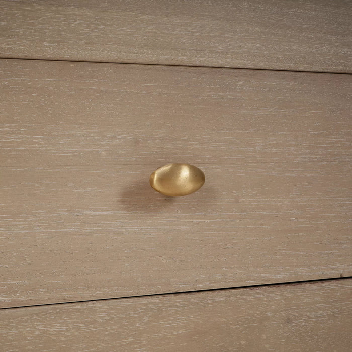 Bramble - Luna 3 Drawer Bedside Table - BR-28411 - GreatFurnitureDeal