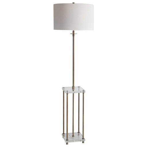 Uttermost - Palladian Antique Brass Floor Lamp - 28415 - GreatFurnitureDeal