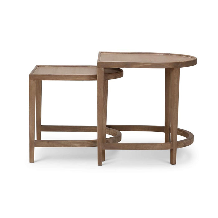 Bramble - Normandy Nesting Tables Set of 2 in Sandbar - 28420SNB----- - GreatFurnitureDeal