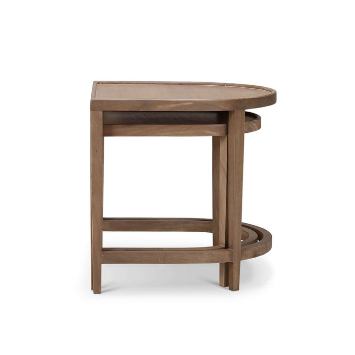 Bramble - Normandy Nesting Tables Set of 2 in Sandbar - 28420SNB----- - GreatFurnitureDeal
