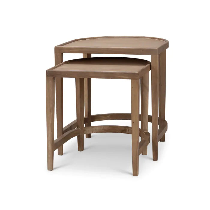 Bramble - Normandy Nesting Tables Set of 2 in Sandbar - 28420SNB----- - GreatFurnitureDeal