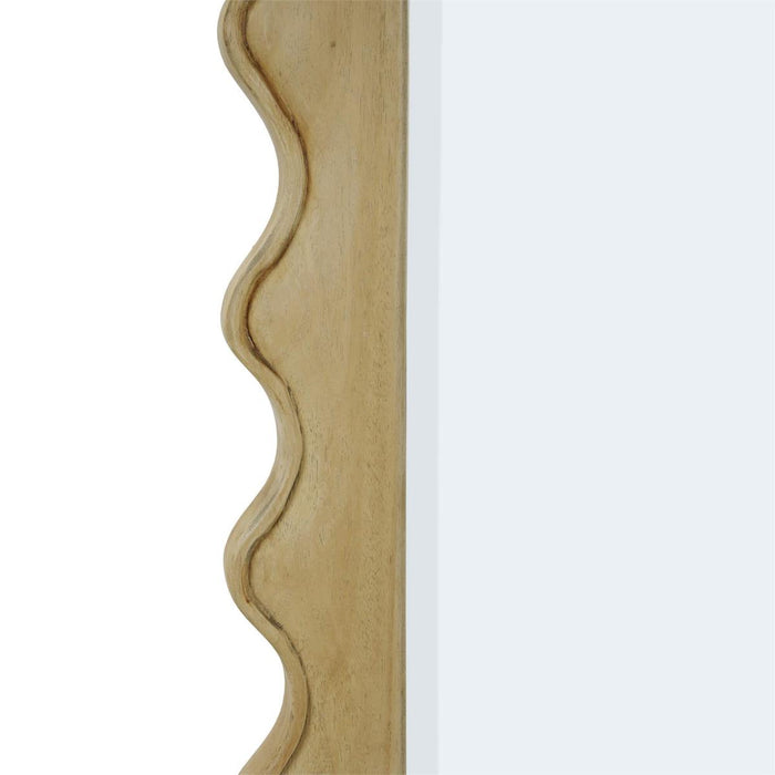 Bramble - Chloe Square Mirror in Fruitwood - 28427STW-----