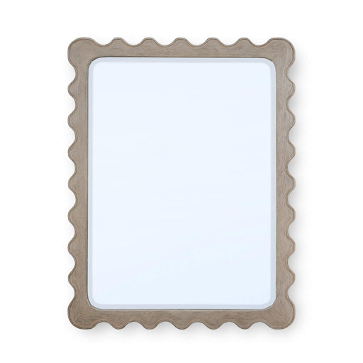 Bramble - Chloe Square Mirror in Rustic Oak - US-WS-28427RTO----- - GreatFurnitureDeal