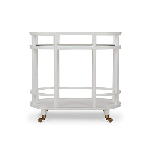 Bramble - Cohan Barcart in True White w/ Rattan Natural - 28431TRW-RNAT--- - GreatFurnitureDeal