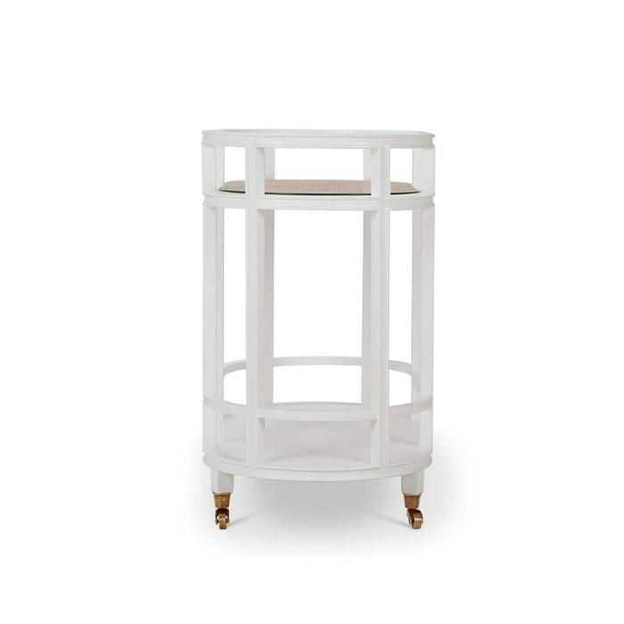 Bramble - Cohan Barcart in True White w/ Rattan Natural - 28431TRW-RNAT---