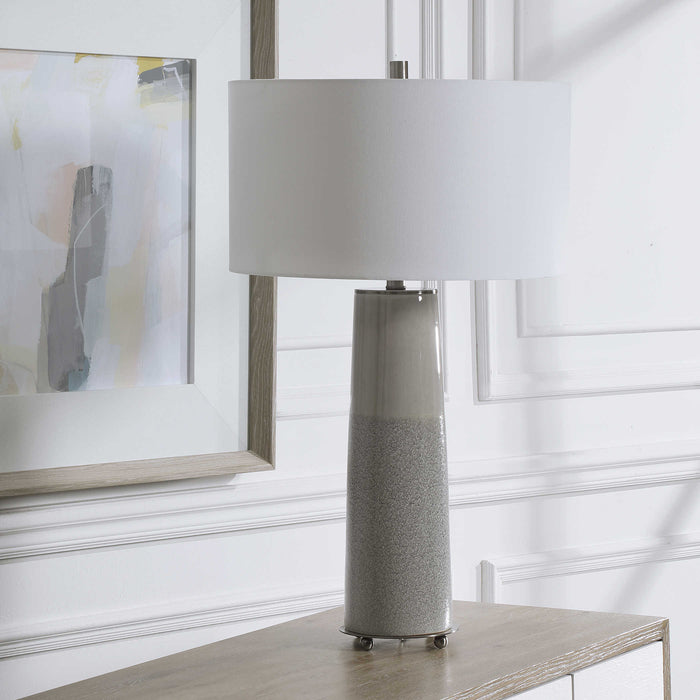 Uttermost - Abdel Gray Glaze Table Lamp - 28436 - GreatFurnitureDeal