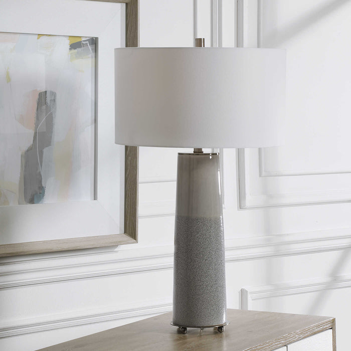 Uttermost - Abdel Gray Glaze Table Lamp - 28436