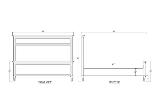 Bramble - Hayward King Bed in Fruitwood - 28440FRW----- - GreatFurnitureDeal
