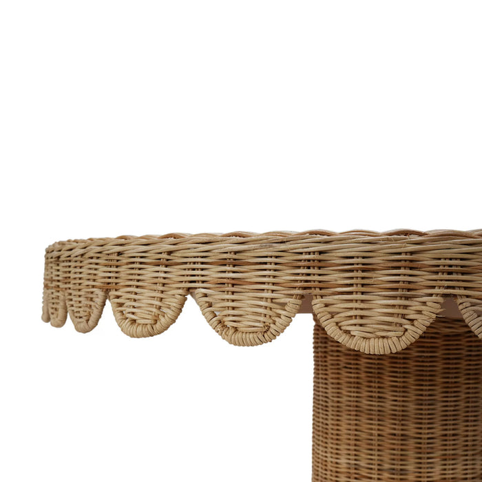 Bramble - Scalloped Round Bistro Table - BR-28459 - GreatFurnitureDeal