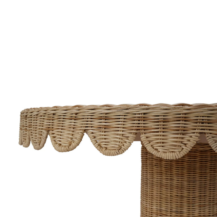 Bramble - Scalloped Round Bistro Table - BR-28459 - GreatFurnitureDeal