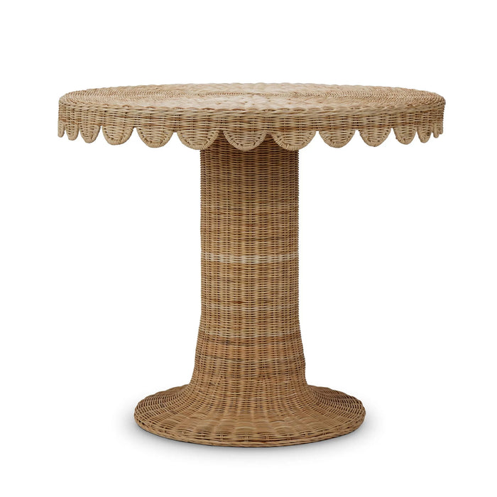 Bramble - Scalloped Round Bistro Table - BR-28459 - GreatFurnitureDeal
