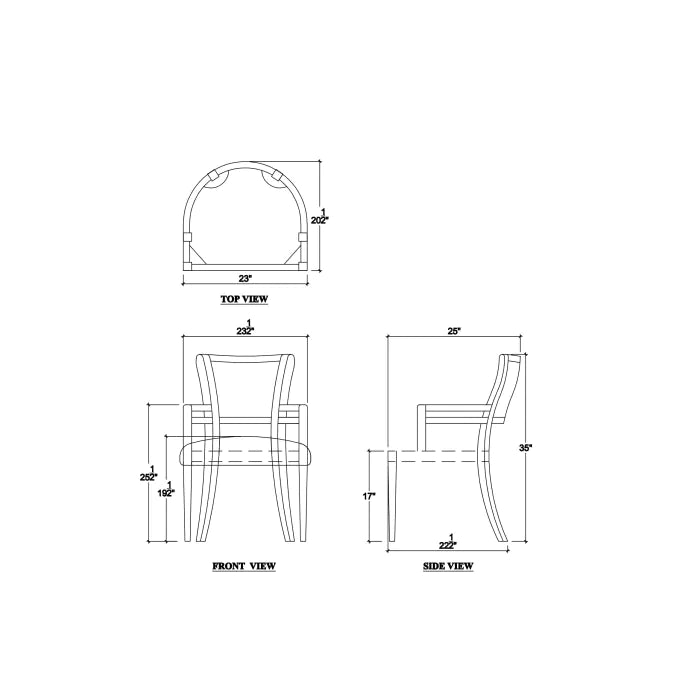 Bramble - Genevieve Dining Chair in Walnut w/ Boucle Sand Performance Fabric - 28467WLTSF212---- - GreatFurnitureDeal