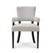 Bramble - Genevieve Dining Chair in Walnut w/ Boucle Sand Performance Fabric - 28467WLTSF212---- - GreatFurnitureDeal