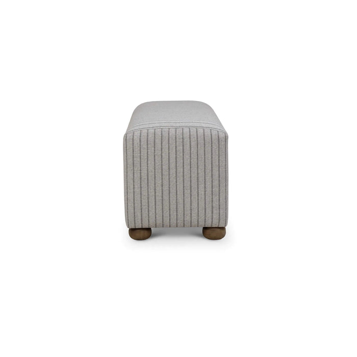 Bramble - Luna Ottoman w/ Gray Munson Performance Fabric - 28468STWSF229---- - GreatFurnitureDeal