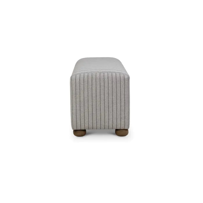 Bramble - Luna Ottoman w/ Gray Munson Performance Fabric - 28468STWSF229---- - GreatFurnitureDeal