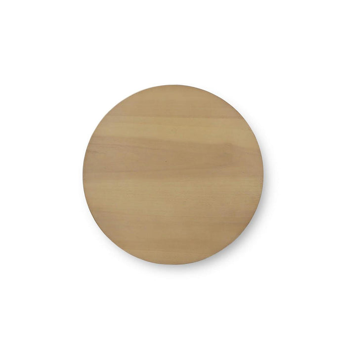 Bramble - Milano Round Side Table in Fruitwood - 28469FRW----- - GreatFurnitureDeal