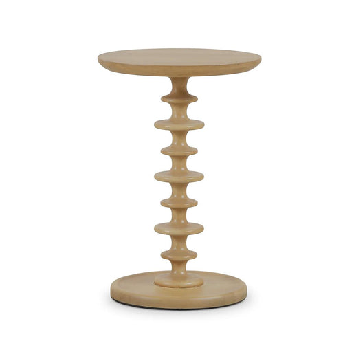 Bramble - Milano Round Side Table in Fruitwood - 28469FRW----- - GreatFurnitureDeal