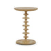 Bramble - Milano Round Side Table in Fruitwood - 28469FRW----- - GreatFurnitureDeal