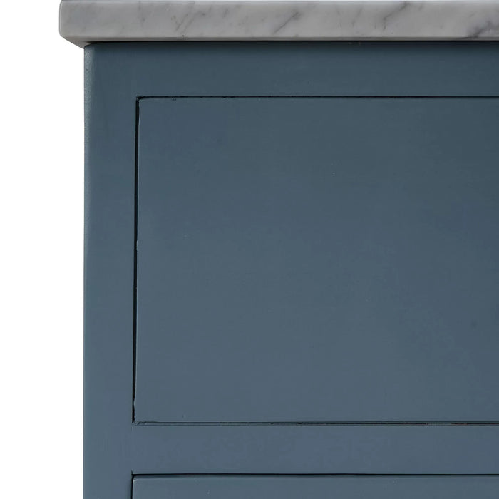 Bramble - Chloe Single Vanity w/ Sink & Marble Top - BR-28470 - GreatFurnitureDeal