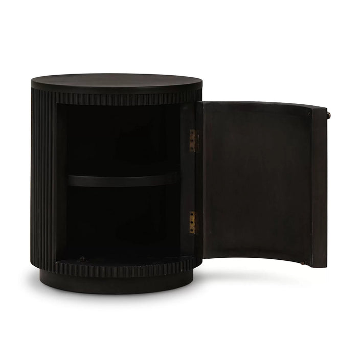 Bramble - Kraton Small Round Bedside Table - BR-28475 - GreatFurnitureDeal