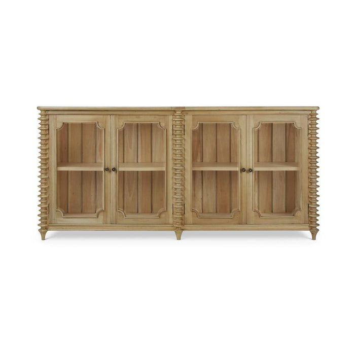 Bramble - Milano 4 Door Sideboard in Fruitwood - 28481FRW-----
