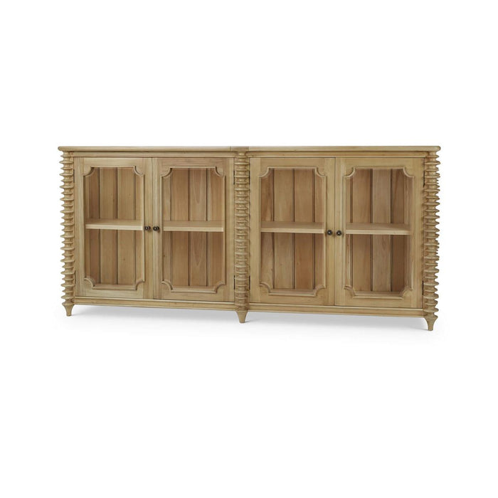 Bramble - Milano 4 Door Sideboard in Fruitwood - 28481FRW-----