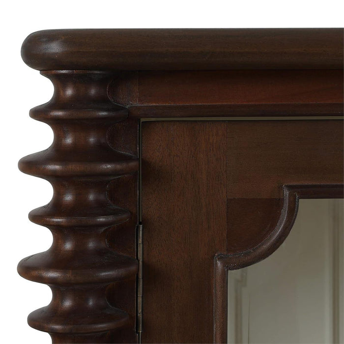 Bramble - Milano 4 Door Sideboard in Walnut w/ Putty Interior - 28481WLT-PUT--NDT