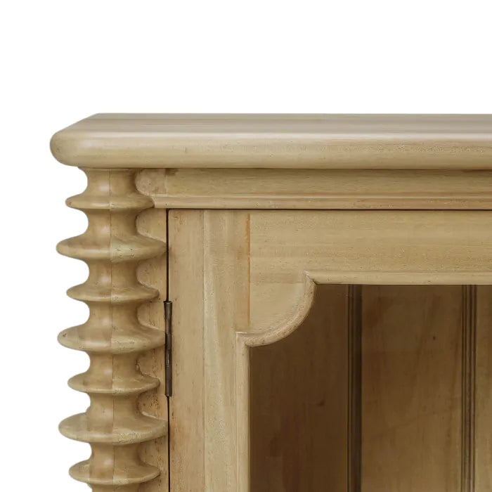 Bramble - Milano 4 Door Sideboard in Fruitwood - 28481FRW----- - GreatFurnitureDeal