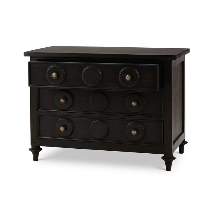 Bramble - Laguna 3 Drawer Bedside Table - BR-28483 - GreatFurnitureDeal