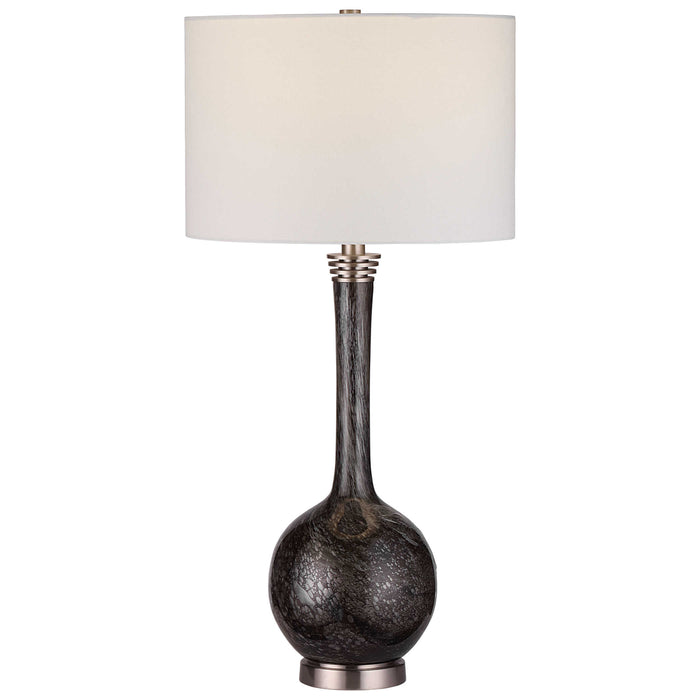 Uttermost - Cosmos Charcoal Glass Table Lamp - 28485