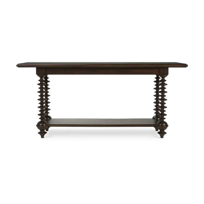 Bramble - Milano Console Table in Walnut - 28492WLT----- - GreatFurnitureDeal