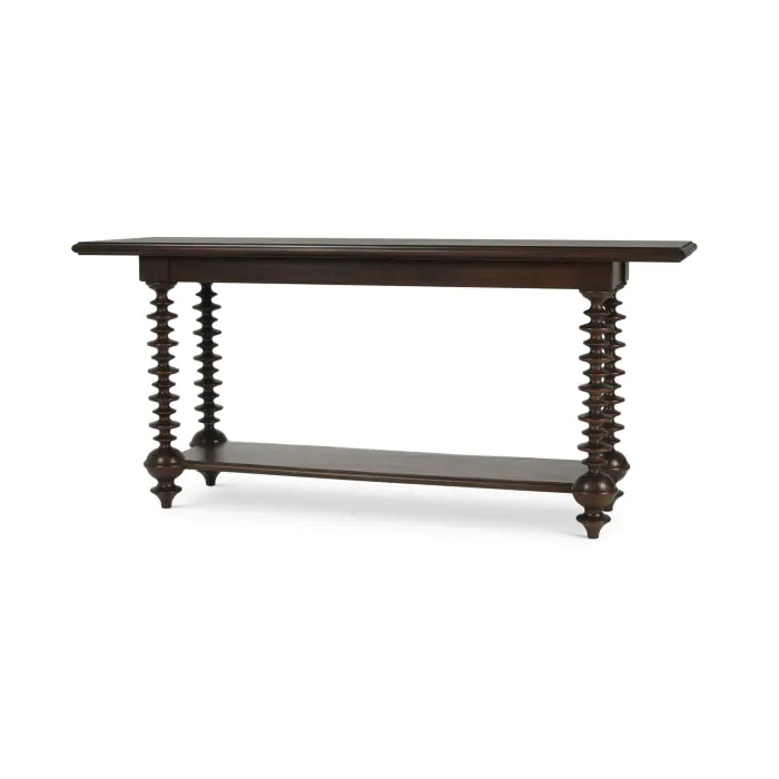 Bramble - Milano Console Table in Walnut - 28492WLT----- - GreatFurnitureDeal