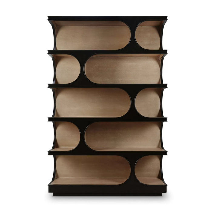 Bramble - Vannes Crescent Bookcase - BR-28494 - GreatFurnitureDeal