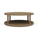 Bramble - Cohan Round Coffee Table w/ Wood Shelf - BR-28499 - GreatFurnitureDeal