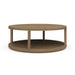Bramble - Cohan Round Coffee Table w/ Wood Shelf - BR-28499 - GreatFurnitureDeal