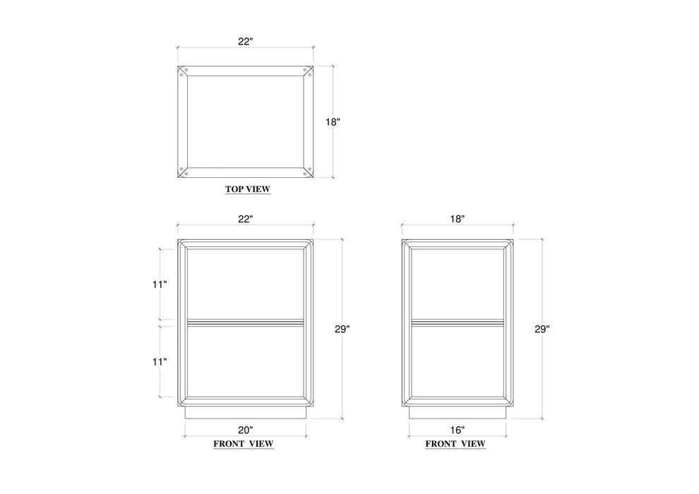 Bramble - Cohan End Table w/ Wood Shelf - BR-28502 - GreatFurnitureDeal