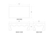 Bramble - Chloe Coffee Table in True White - 28506TRW----- - GreatFurnitureDeal