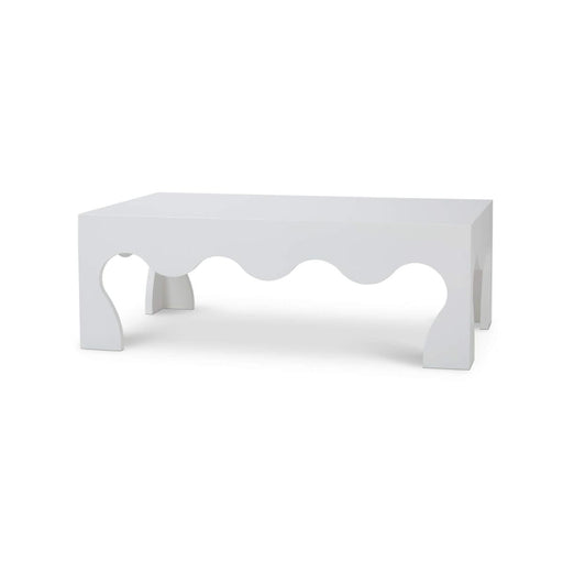 Bramble - Chloe Coffee Table in True White - 28506TRW----- - GreatFurnitureDeal