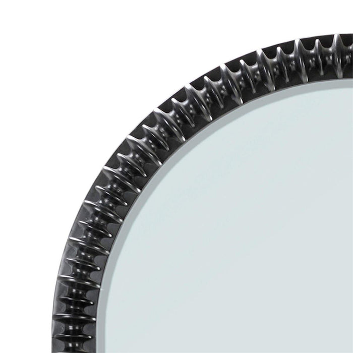 Bramble - Milano Arched Floor Mirror in Batavia Black - 28525BBA-----