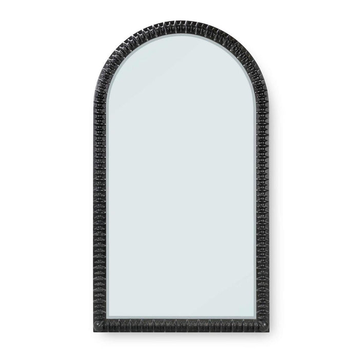 Bramble - Milano Arched Floor Mirror in Batavia Black - 28525BBA-----