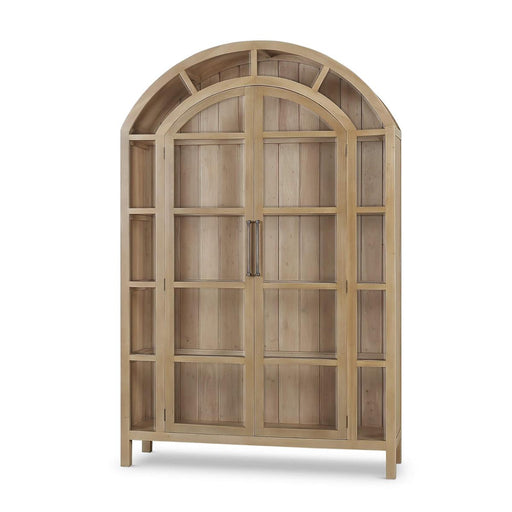Bramble - Vannes 2 Door Display Cabinet in Fruitwood - 28526FRW----- - GreatFurnitureDeal