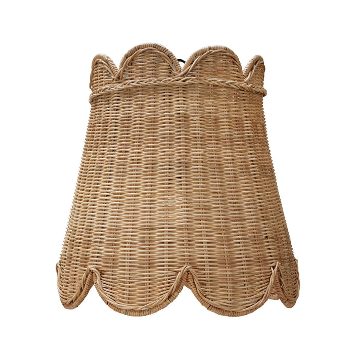 Bramble - Scalloped Rattan Pendant - BR-28554 - GreatFurnitureDeal