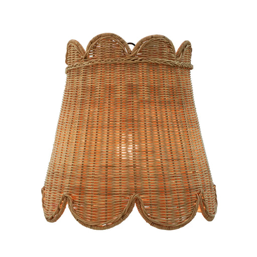 Bramble - Scalloped Rattan Pendant - BR-28554 - GreatFurnitureDeal