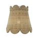 Bramble - Scalloped Rattan Pendant in Rattan Natural - 28554RNAT----- - GreatFurnitureDeal